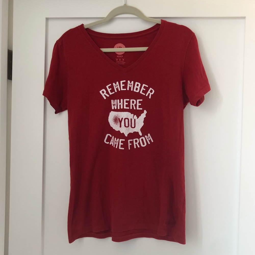 Life is Good V-neck Shirt